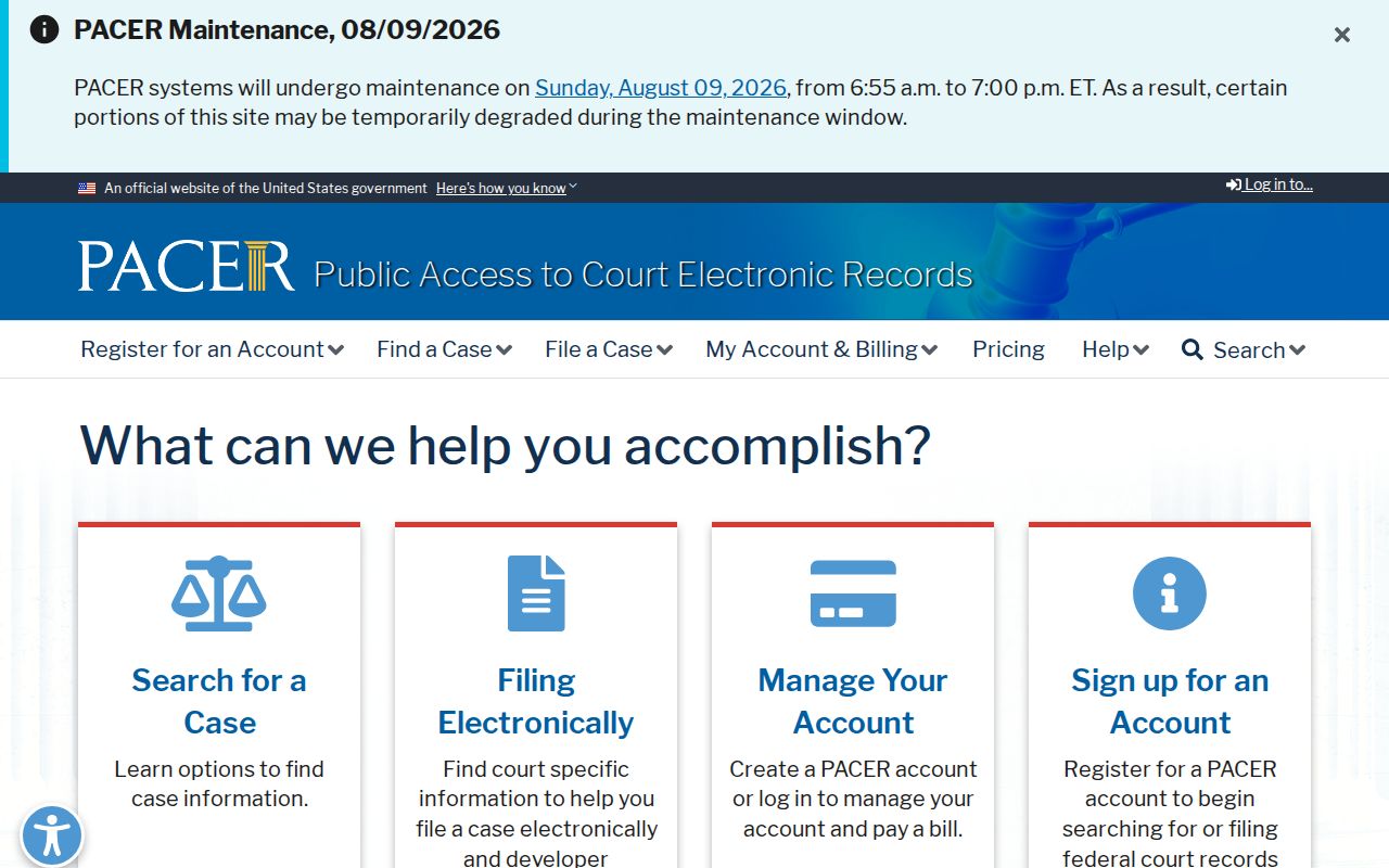 Federal court search for Walker County criminal court case research